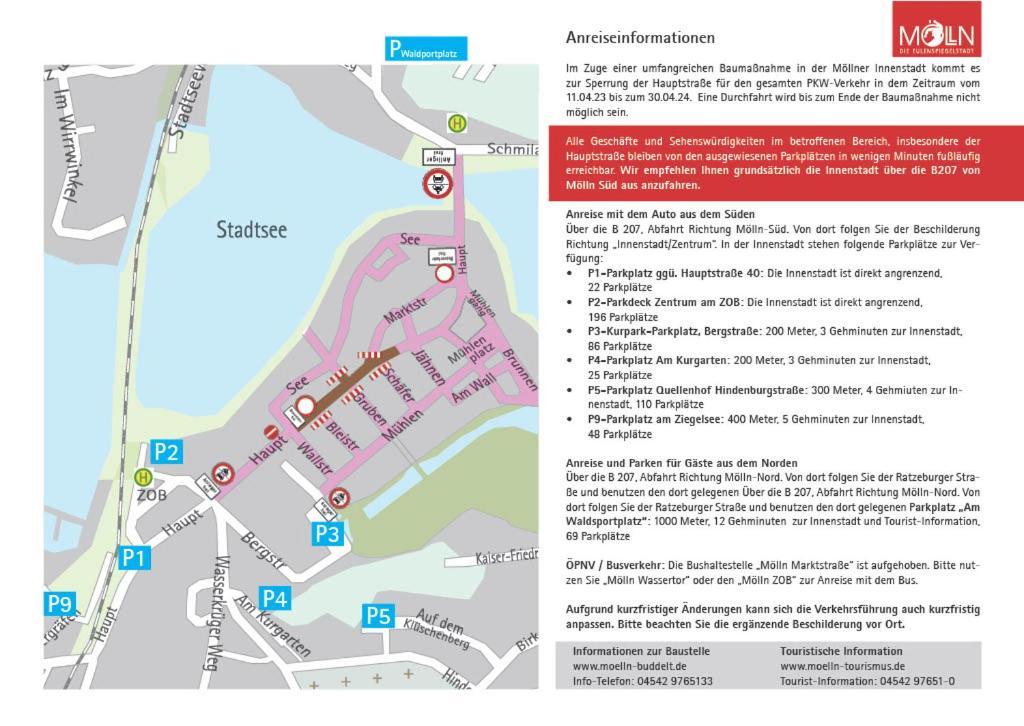 Zentral Gelegenes Ferienzimmer Moellner Seestrasse Экстерьер фото